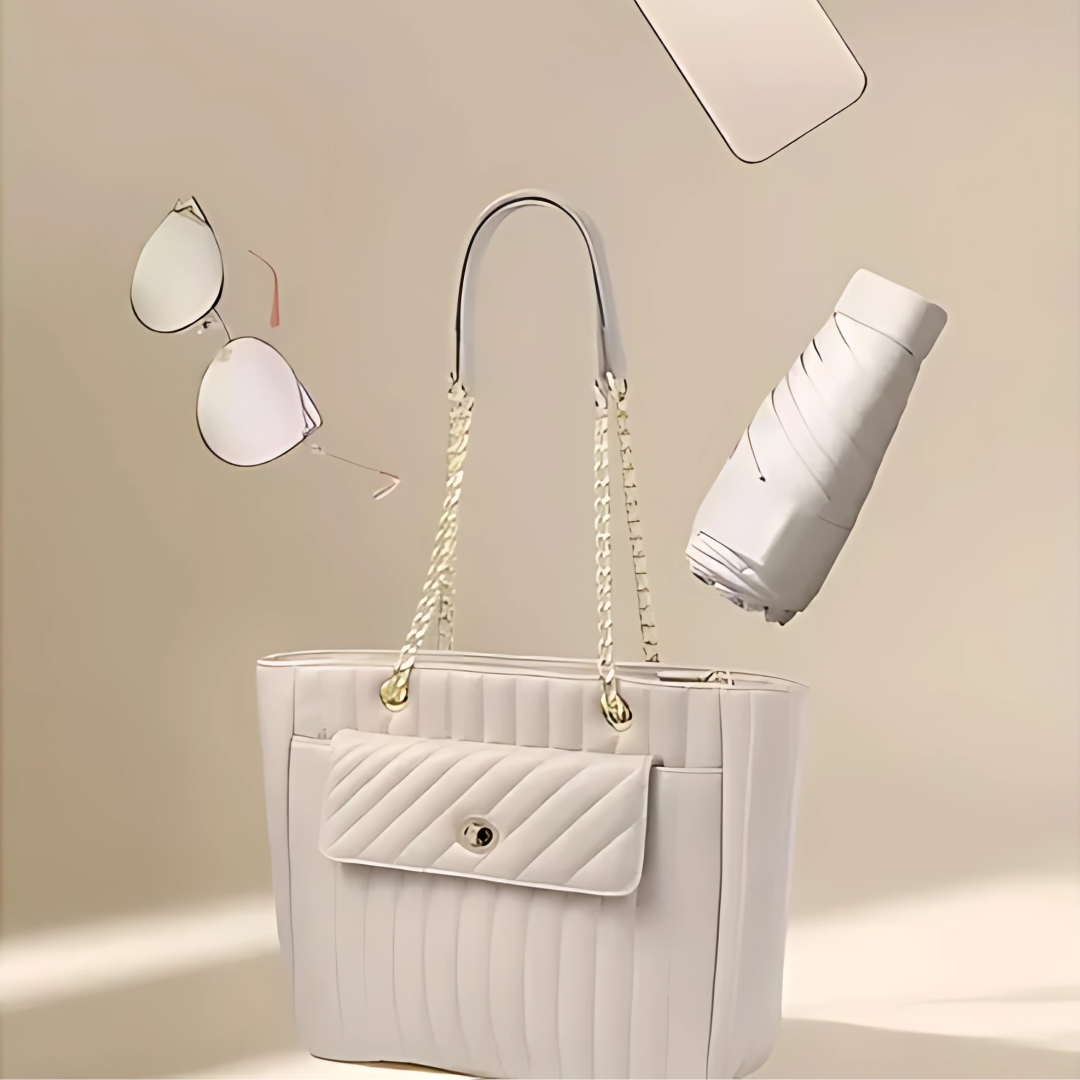 MINI SOMBRILLA – Protección solar y contra lluvia en tamaño de bolsillo