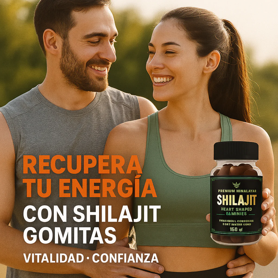 SHILAJIT GUMMIES – Fuerza, energía y vitalidad para rendir mejor cada día
