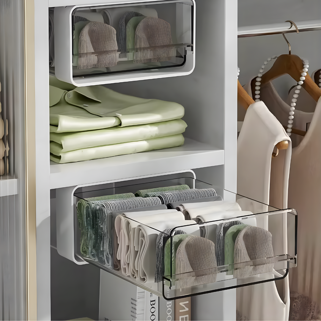 GAVETA KRISTAL – Orden inmediato, espacio maximizado y acceso fácil a todo en tu hogar