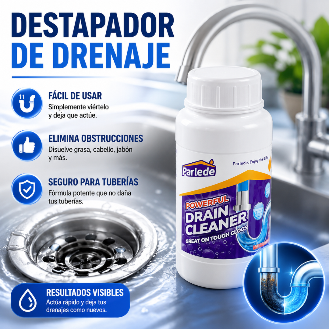 DESTAPADOR DE DRENAJE (PACK X2) – Destape rápido sin desarmar