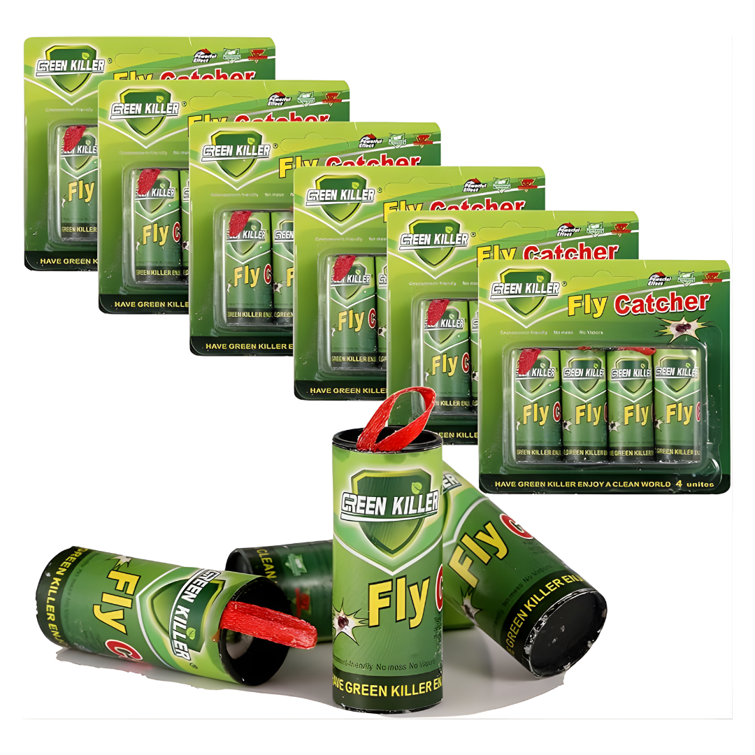 TRAMPA PEGAJOSA PARA MOSCAS FLY KILLER PACK X3 – Control efectivo, ambiente más limpio y protección sin químicos