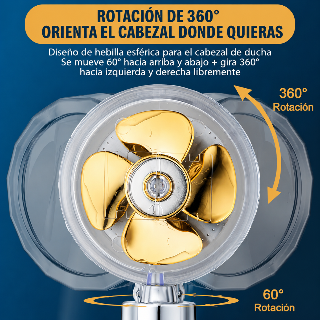 REGADERA ADAPTABLE – Más presión, agua más limpia y una mejor experiencia de baño