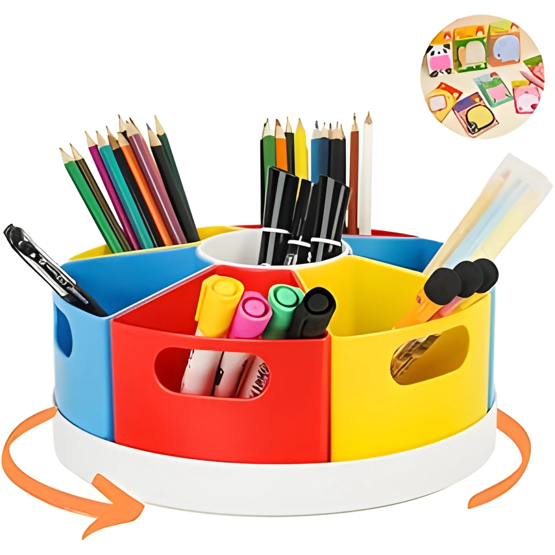 GIRATORIO DE COLORES – Diversión y organización en un solo accesorio