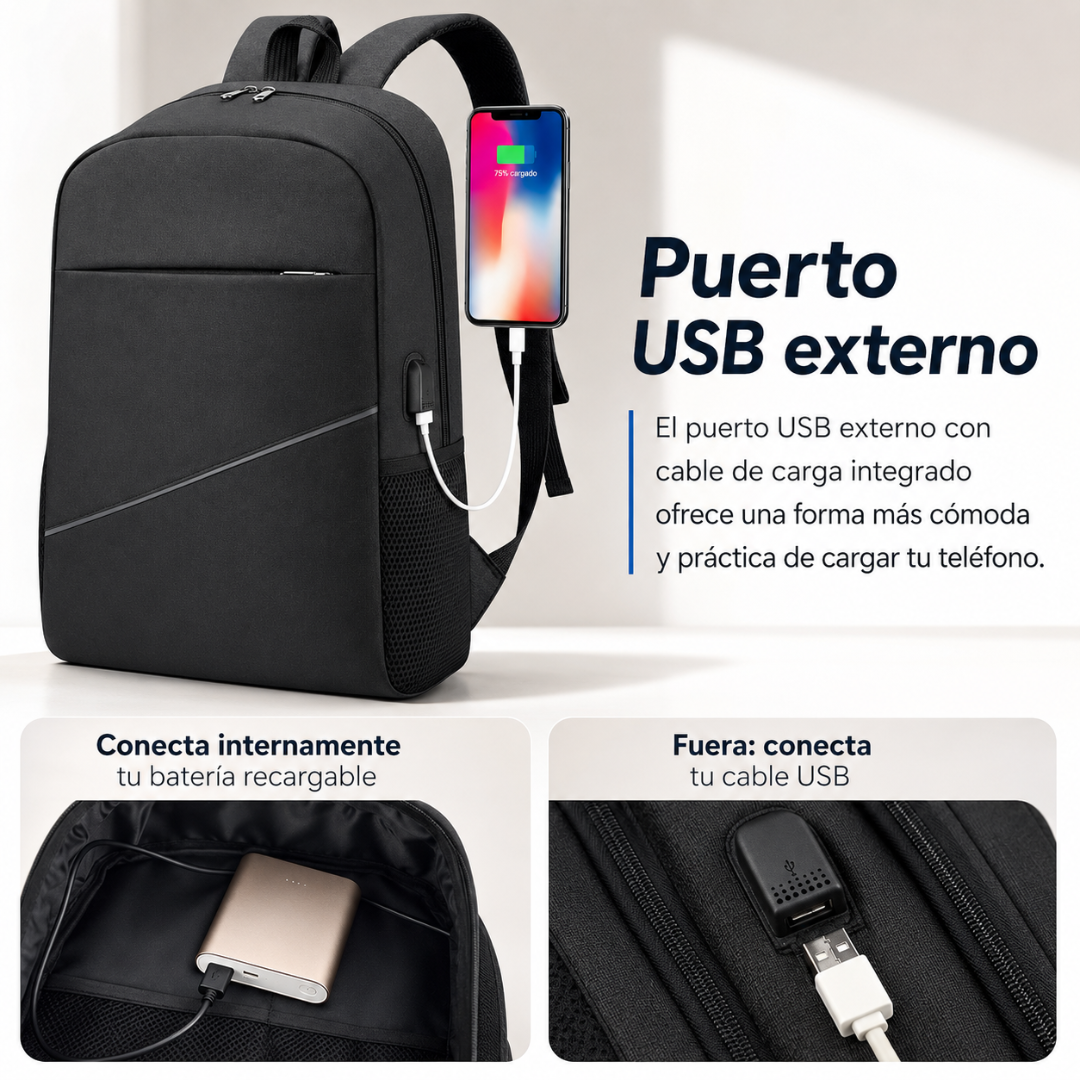 MOCHILA 3PCS – Más espacio, orden y seguridad en cada salida
