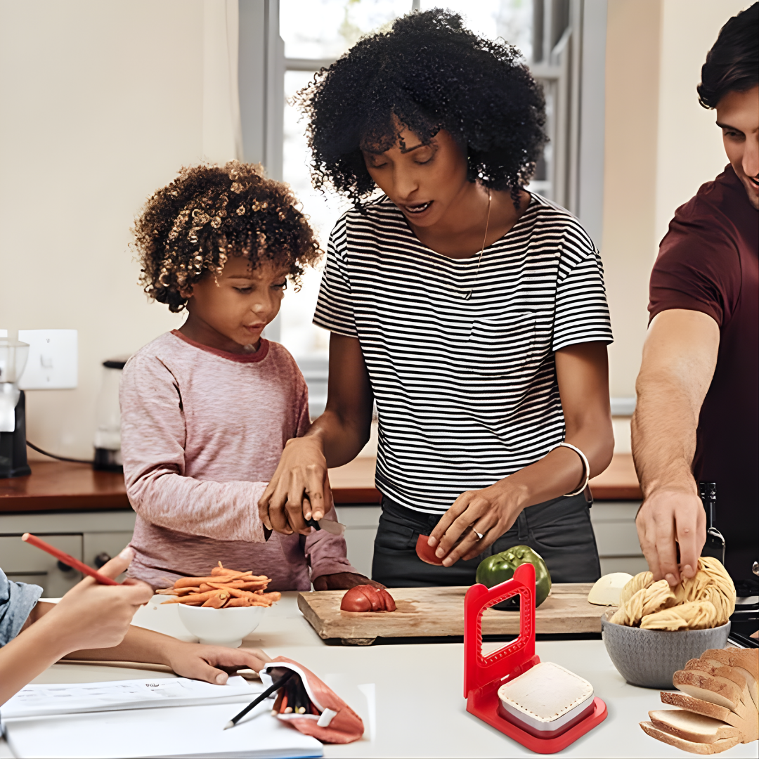 SANDWICH MOLD (PACK2) – Sándwiches perfectos, corte uniforme y cocina práctica