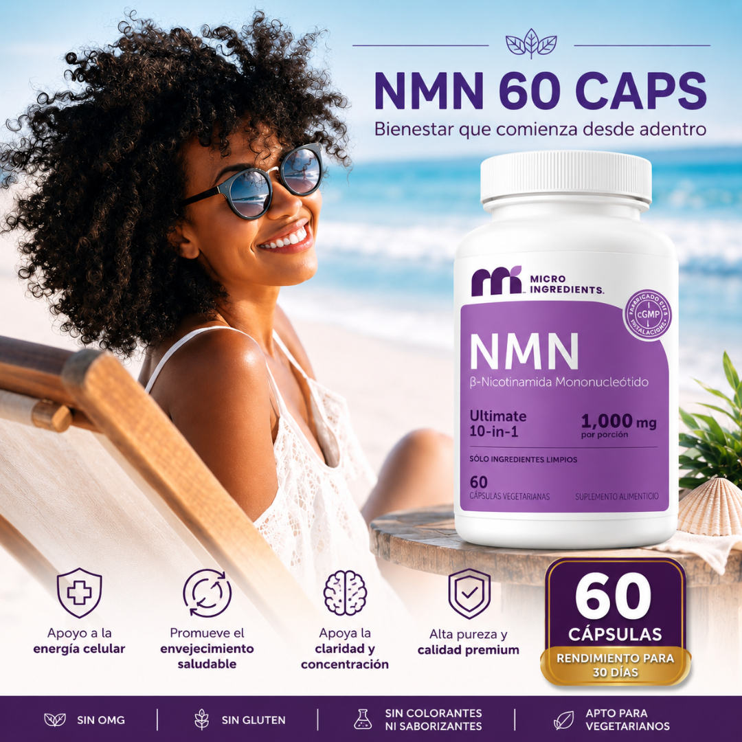 NMN 60 CAPS – Energía y vitalidad diaria