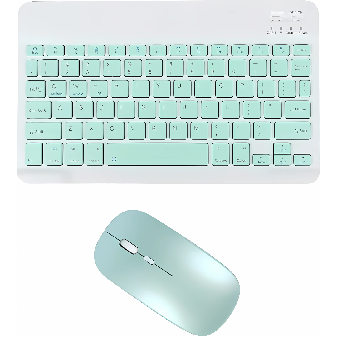 MINI TECLADO INALÁMBRICO + MOUSE – Comodidad total en tamaño compacto