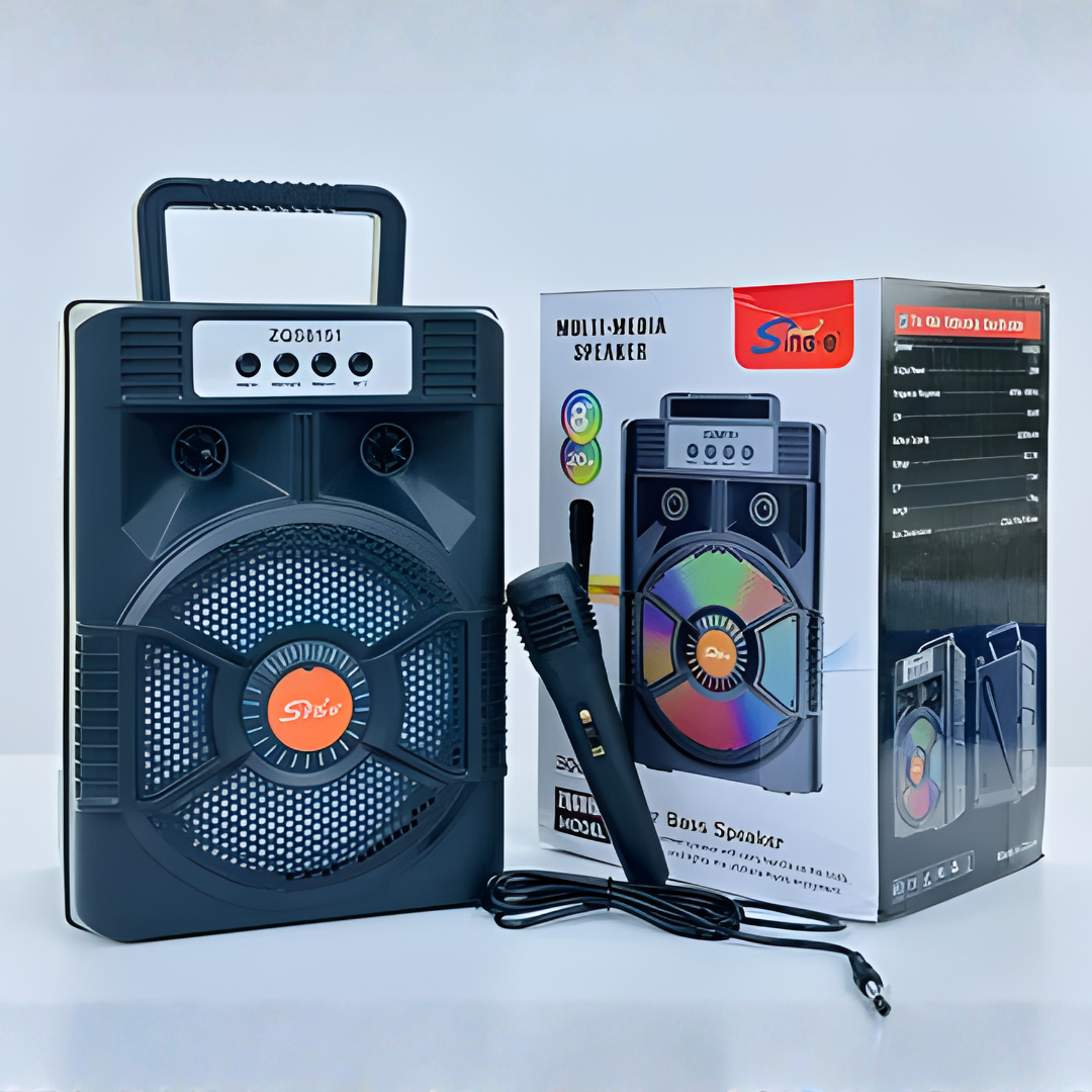 BOCINA PORTÁTIL – Potencia envolvente, conexión inalámbrica y sonido perfecto para cada momento