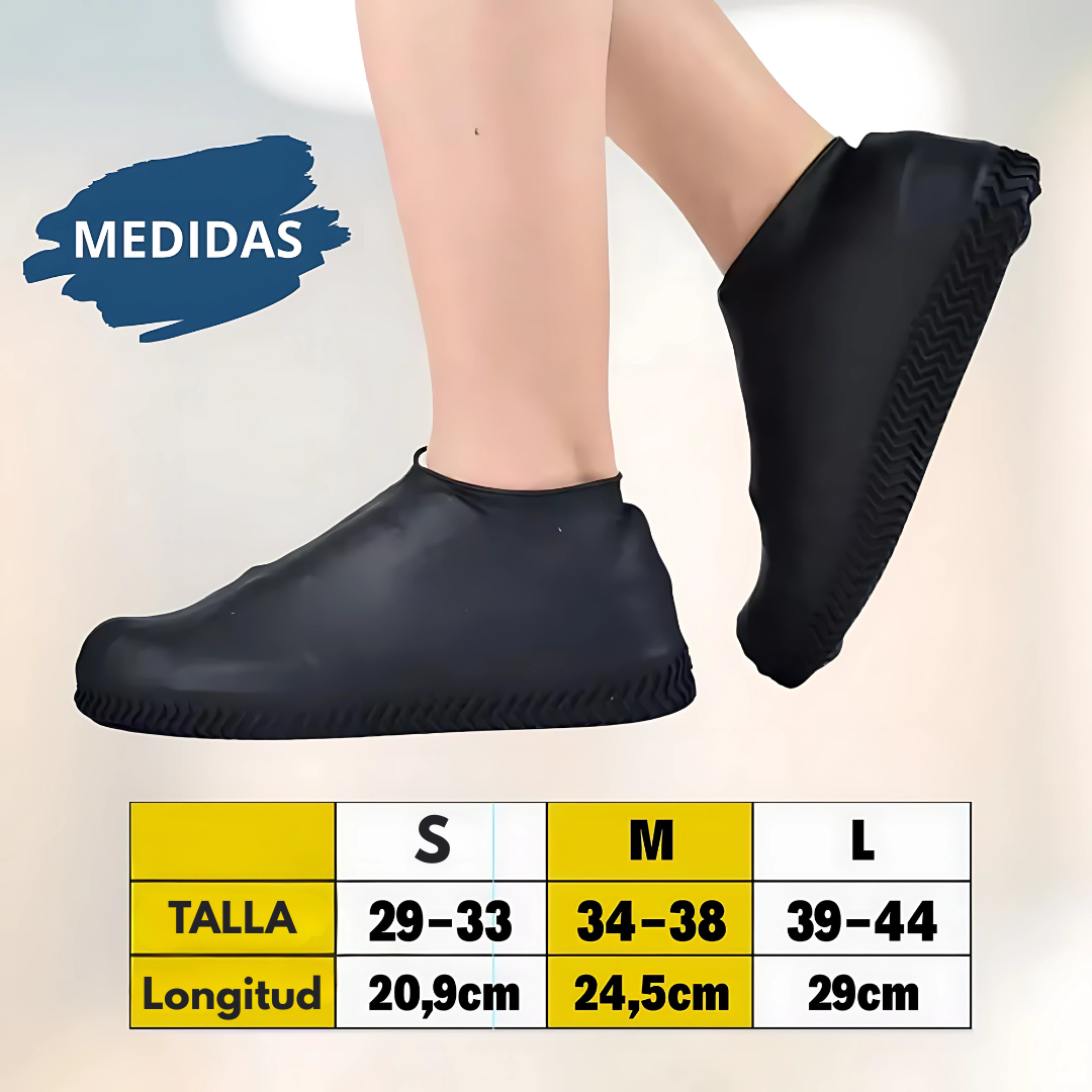 Cobertor de Zapatos para Lluvia (Pack de 3 pares)