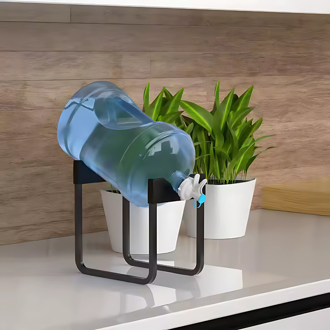SOPORTE DISPENSADOR AGUA – Organización, estabilidad y altura perfecta para tu botellón