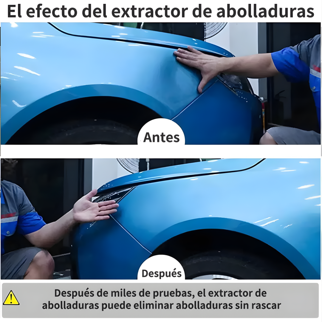 SACA ABOLLADURAS - Recupera la apariencia original de tu vehículo sin complicaciones
