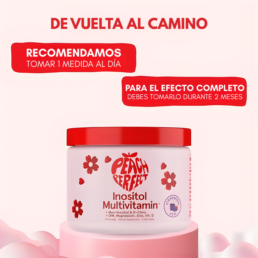 PEACH PERFECT INOSITOL – Equilibrio hormonal, bienestar femenino y apoyo integral