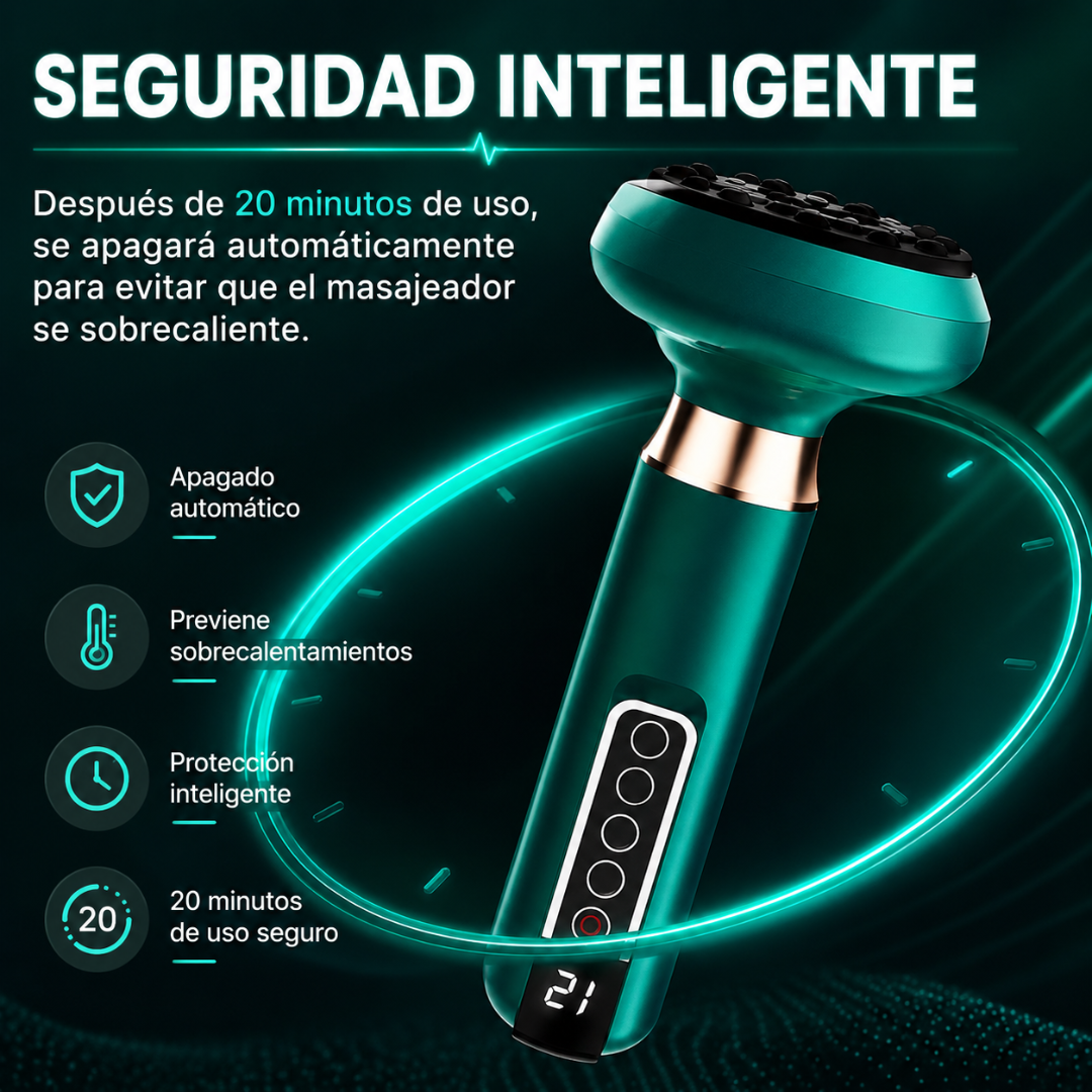 MASAJEADOR ELÉCTRICO CON VENTOSAS – Masaje y piel firme