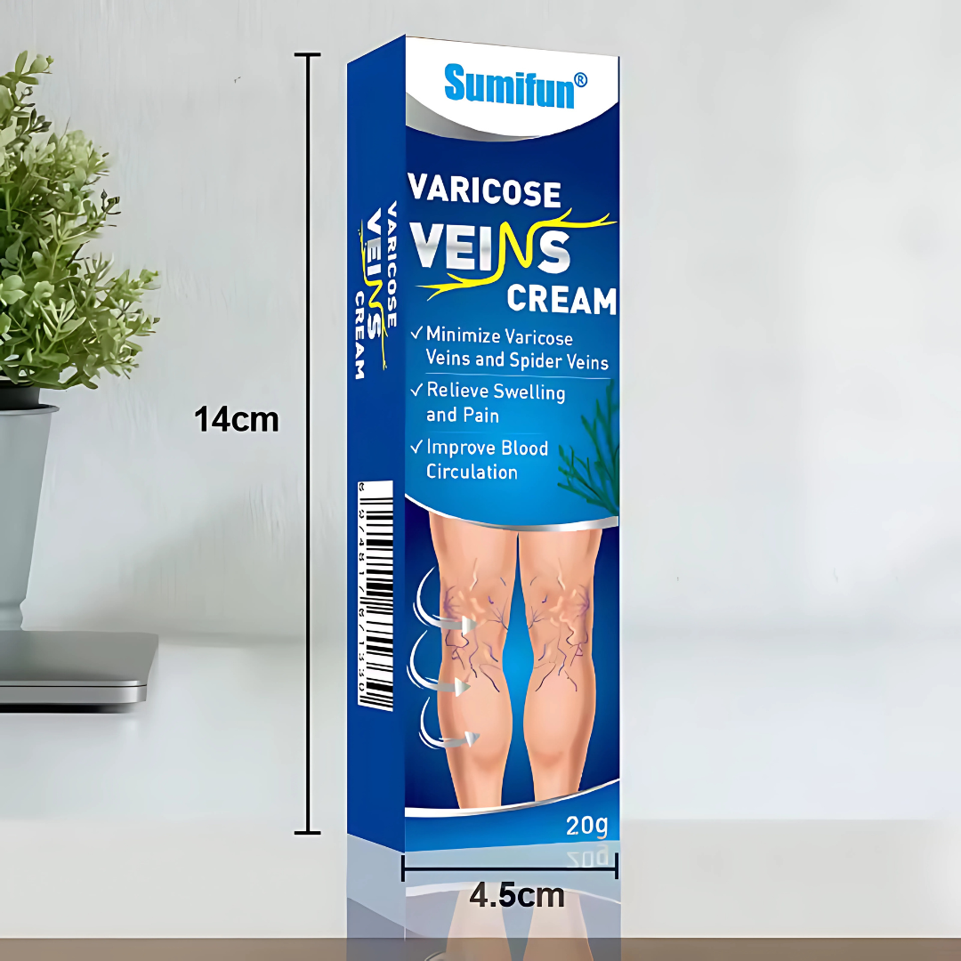 CREMA PARA VÁRICES – Alivio visible para piernas cansadas y venas marcadas