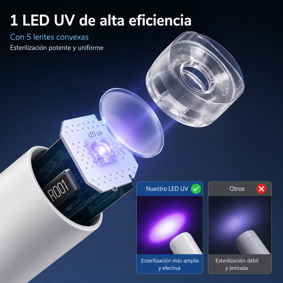 LÁMPARA LED PARA UÑAS – Secado profesional, precisión y comodidad para manicuristas