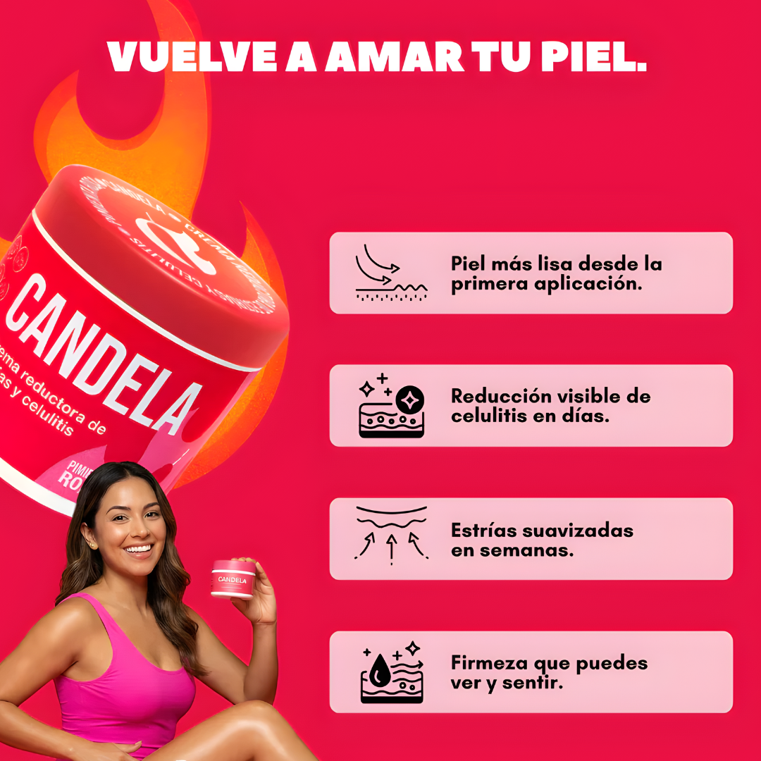 CANDELA CREAM – Firmeza visible, piel renovada y cuidado profundo desde la primera aplicación