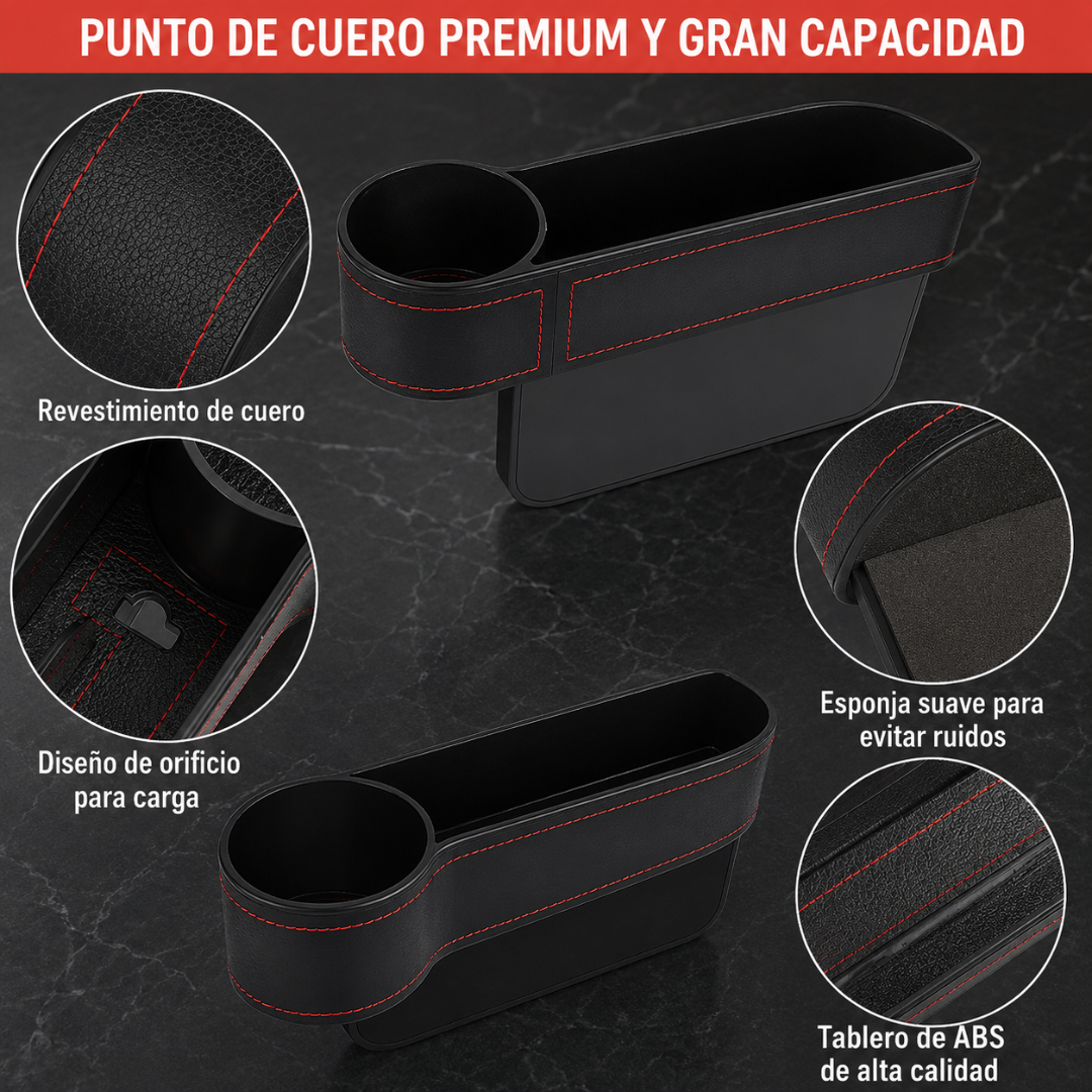 SET ORGANIZADOR DE AUTO – Mantén tu vehículo limpio, práctico y sin desorden