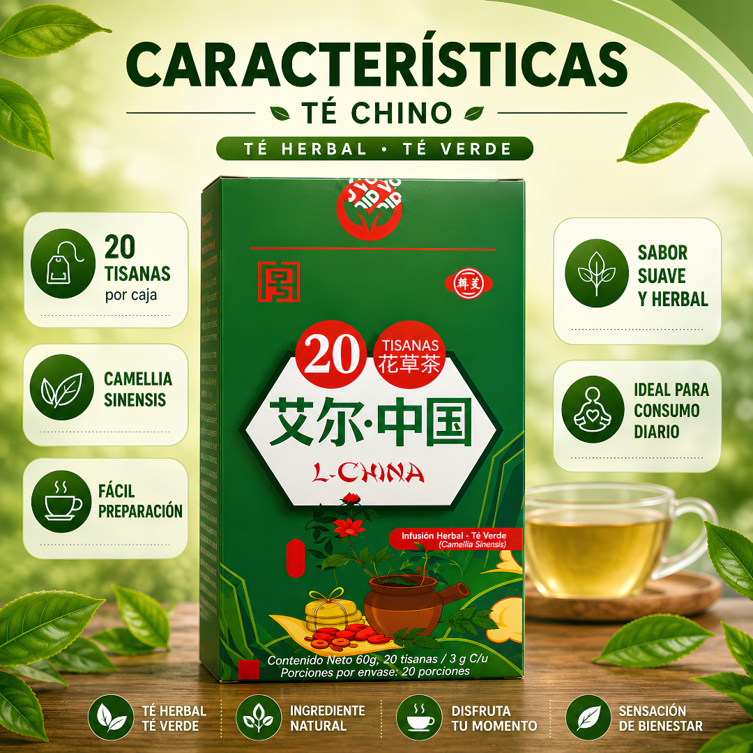 TÉ CHINO PROTECTOR HÍGADO – Bienestar digestivo diario