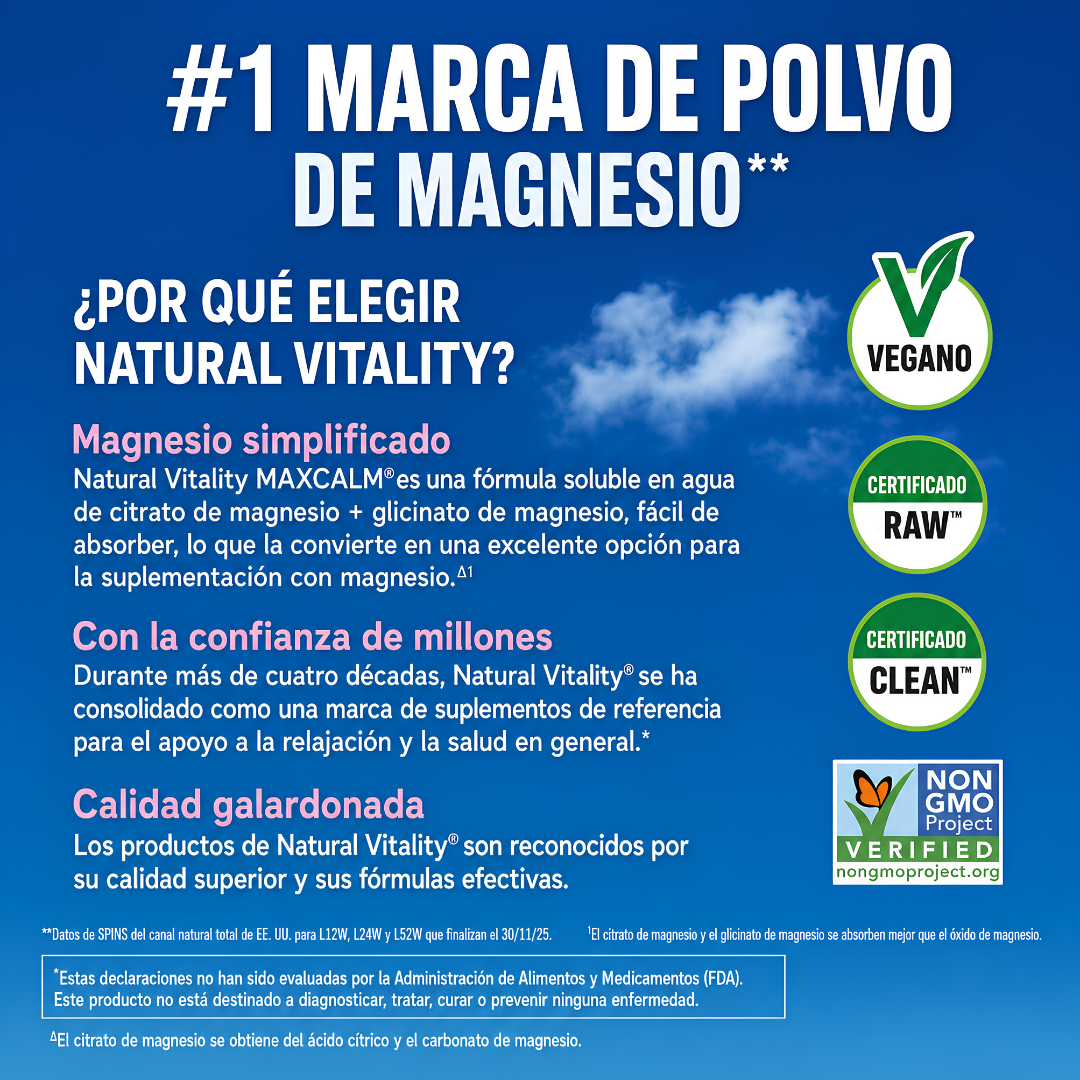 MAX CALM TARRO – Relajación diaria, menos estrés ocasional y descanso más tranquilo