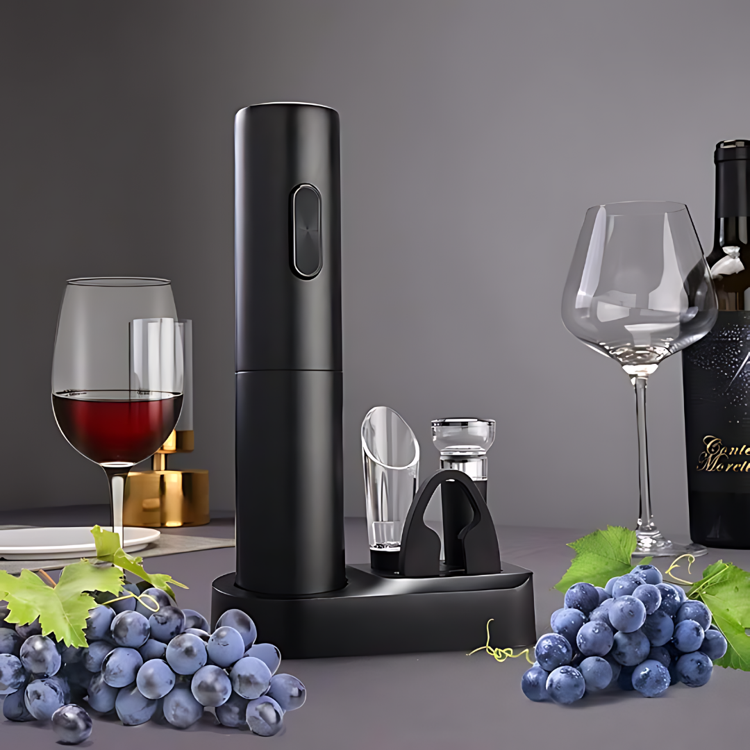 SET DESCORCHADOR DE VINO – Apertura fácil, elegancia al servir y experiencia completa