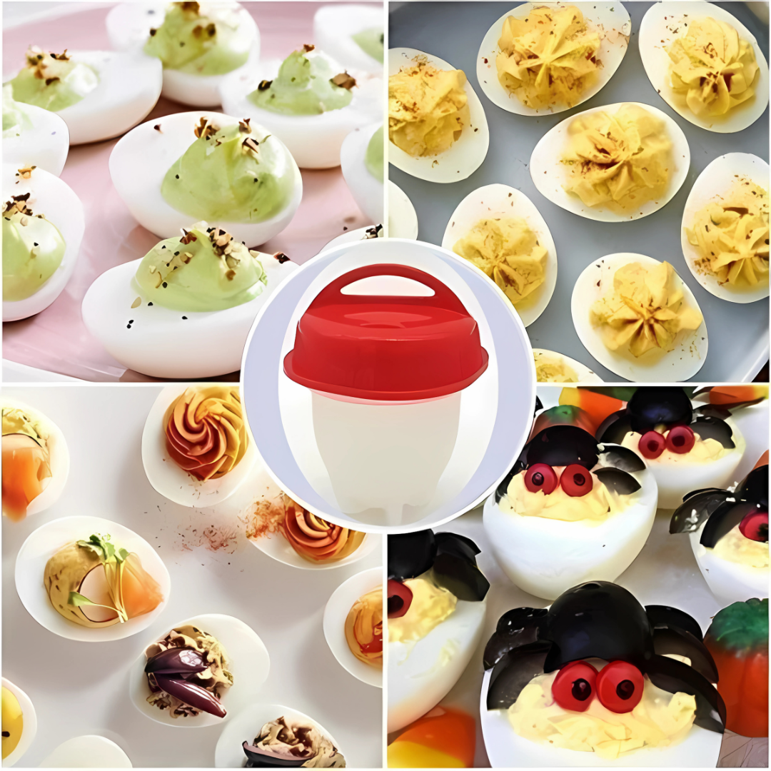 MOLDE HUEVOS SILICONA (Pack*6) – Cocina práctica y sin complicaciones