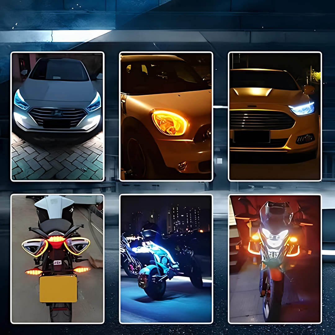 PAR DE LUCES LED PARA AUTO – Potencia y seguridad en la carretera