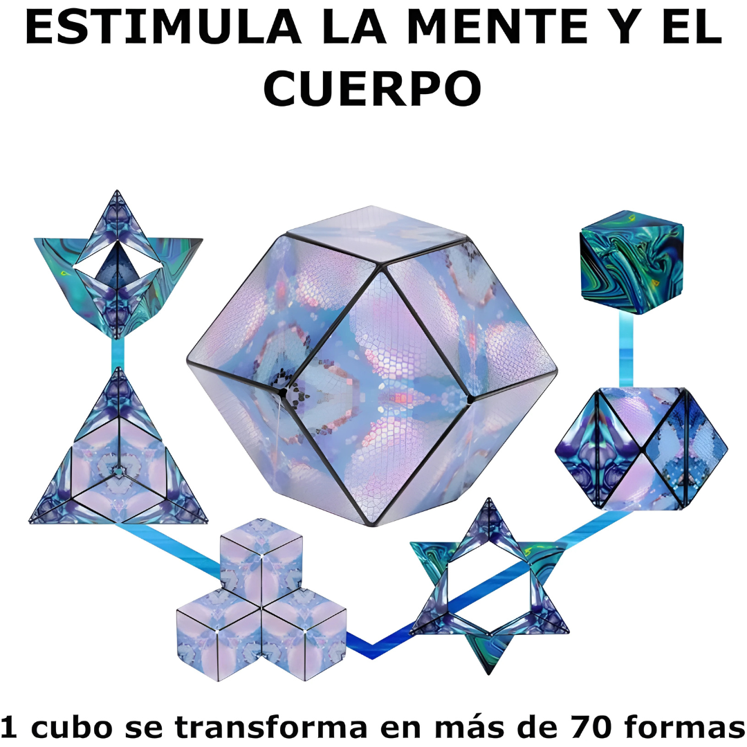SET DE 5 MAGIC CUBE – Diversión, creatividad y retos infinitos en tus manos