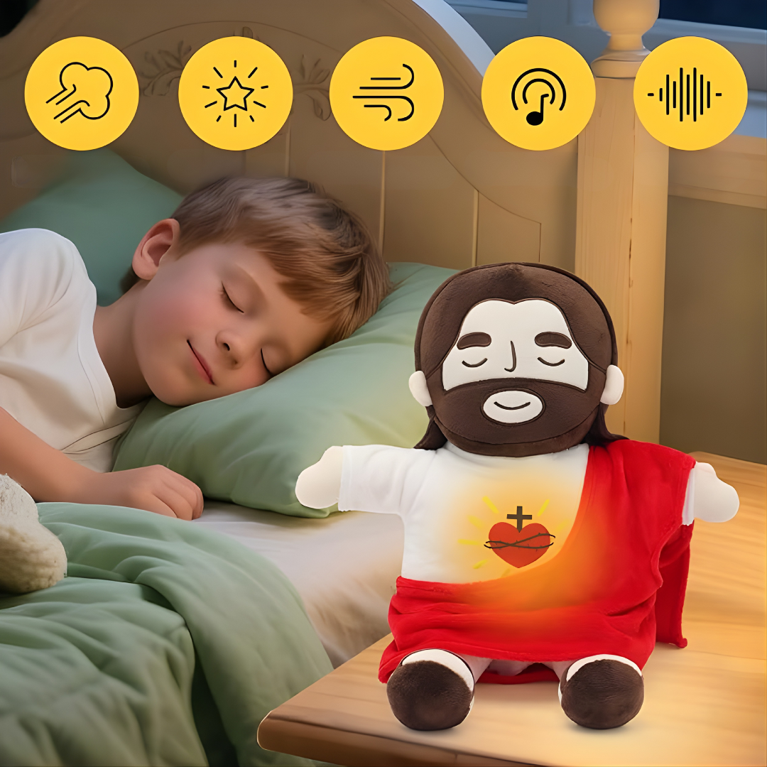PELUCHE DE JESÚS – Suavidad divina, compañía reconfortante y un símbolo de fe que abraza el corazón