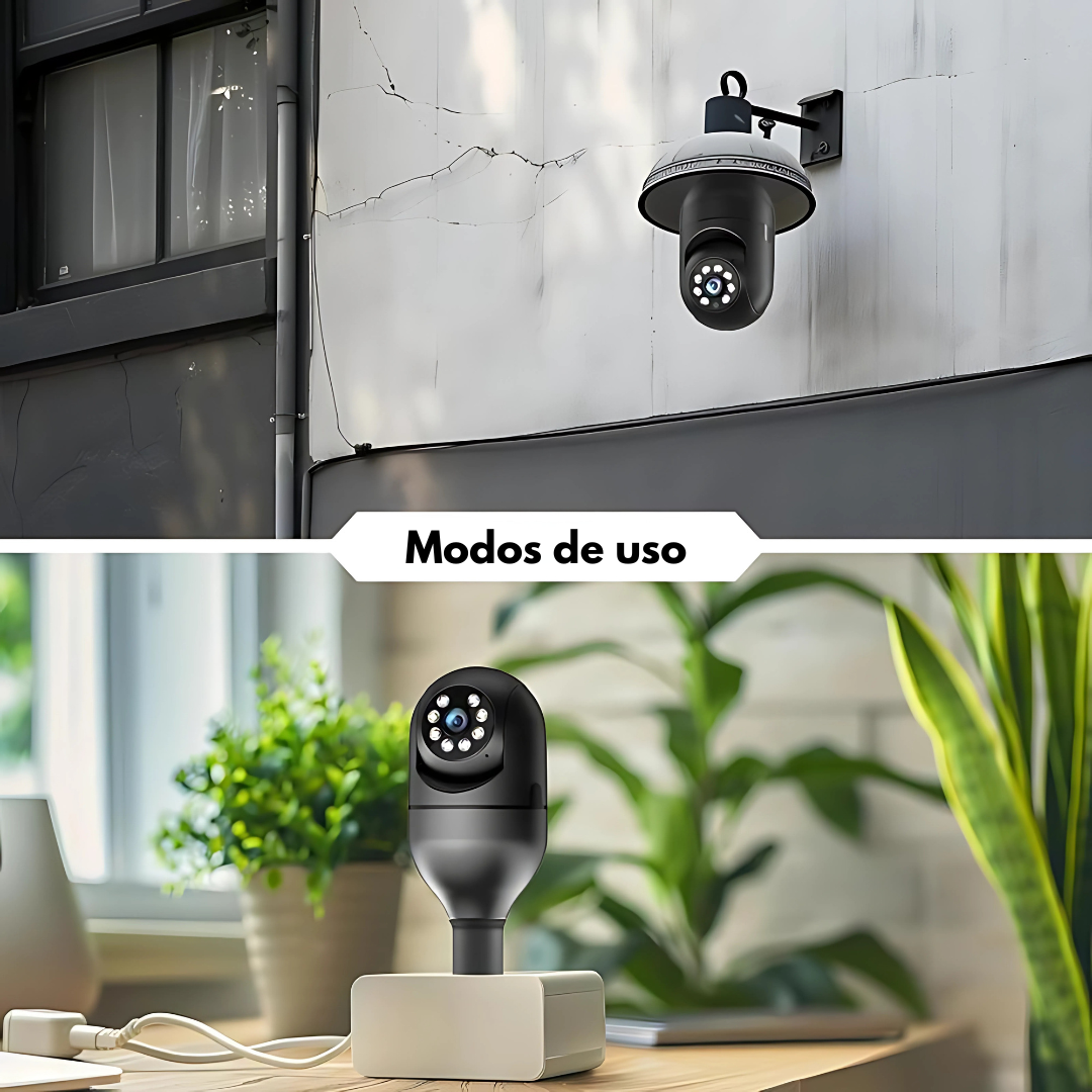 CÁMARA JORTAN JT 8177 – Monitoreo 360°, visión nocturna y control desde tu celular