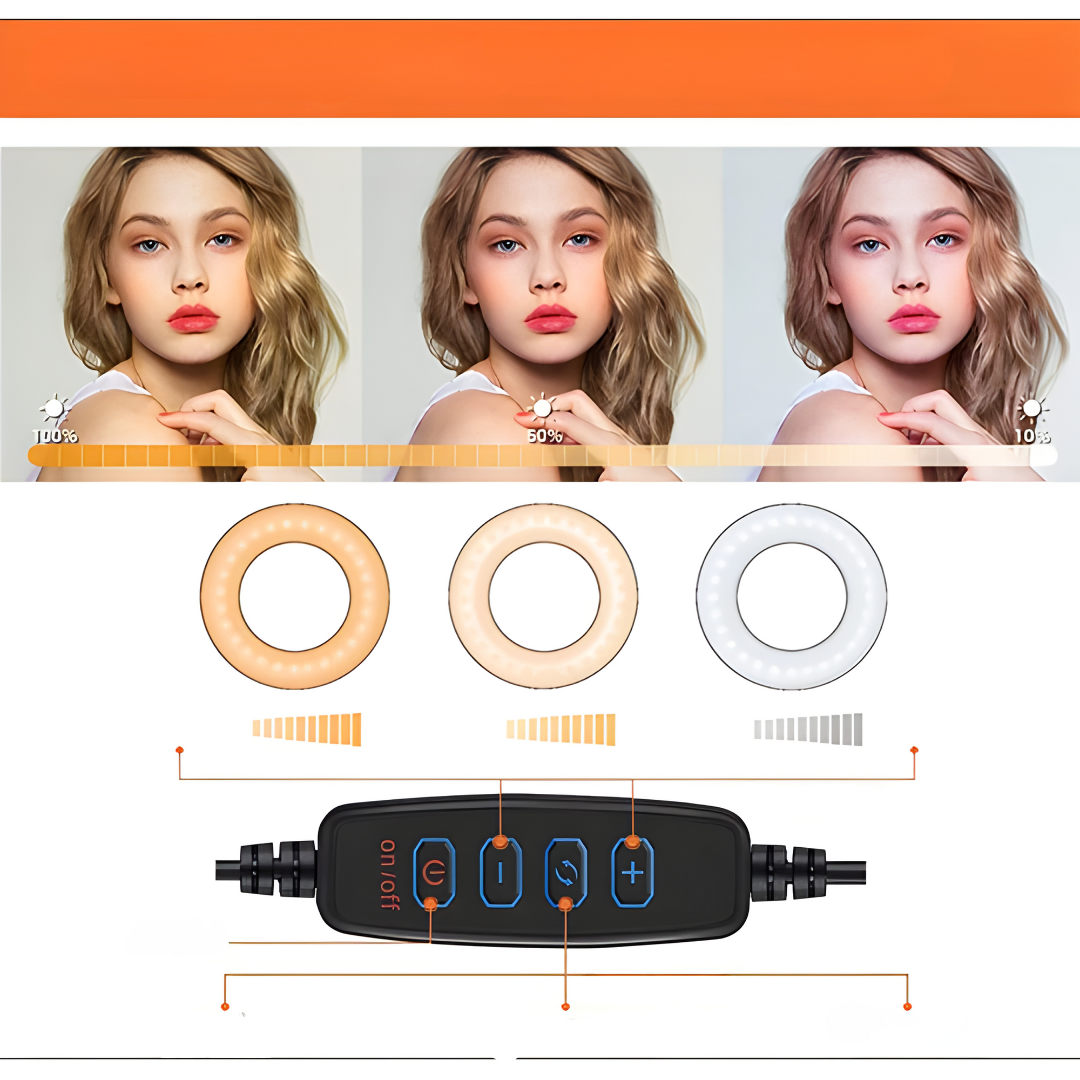 LIVE STREAM – Iluminación perfecta, encuadre profesional y contenido impecable desde cualquier lugar
