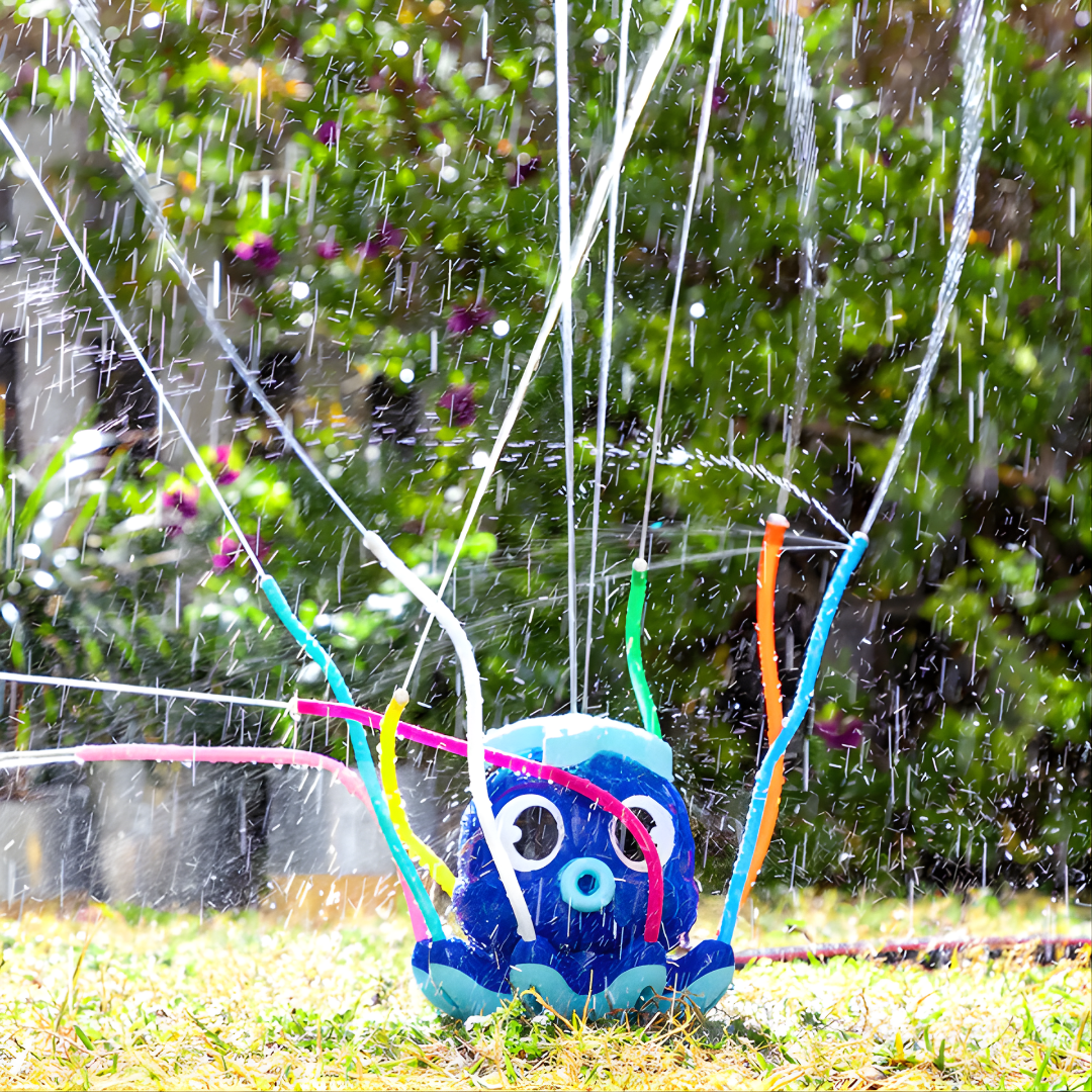 WATER SPRAY JUGUETE – Diversión refrescante, juegos activos y agua por todas partes para un día inolvidable