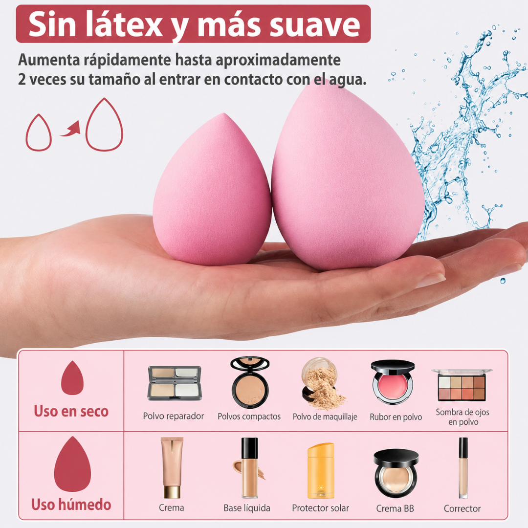 KIT DE MAQUILLAJE DE VIAJE 15 PIEZAS — Viajar ligera sin dejar de verte increíble