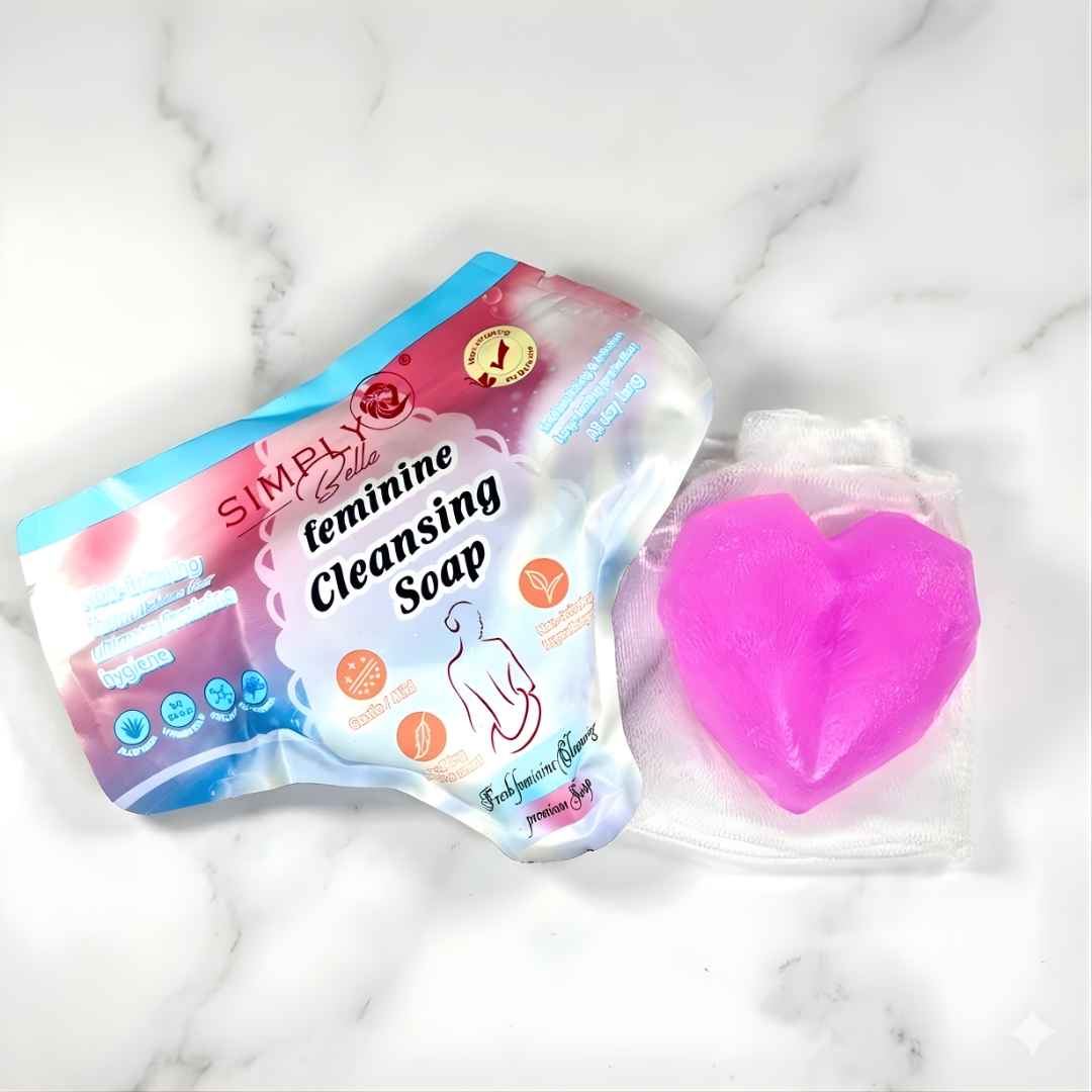 JABÓN ÍNTIMO FEMENINO SIMPLY BELLA CORAZÓN ROSA – Limpieza suave, frescura diaria y cuidado delicado para tu zona íntima