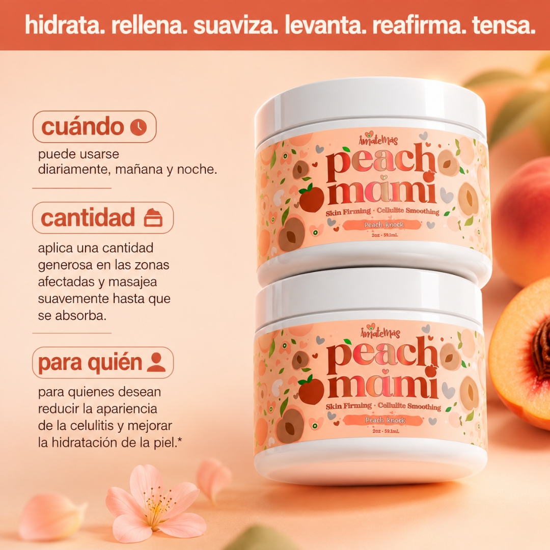 PEACH MAMI – Crema reafirmante y suavizante