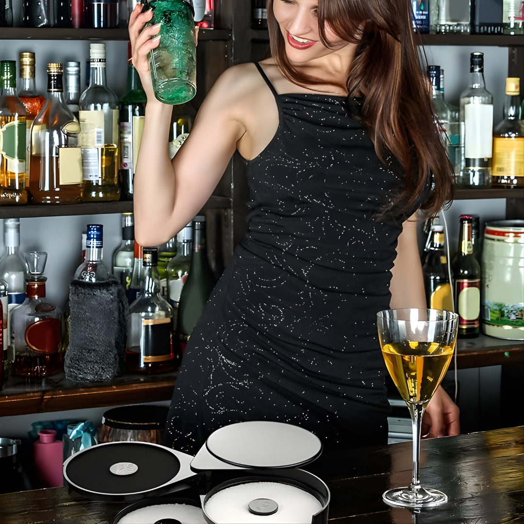 ESCARCHADOR DE 3 DIVISIONES – Copas perfectas en segundos como en un bar profesional