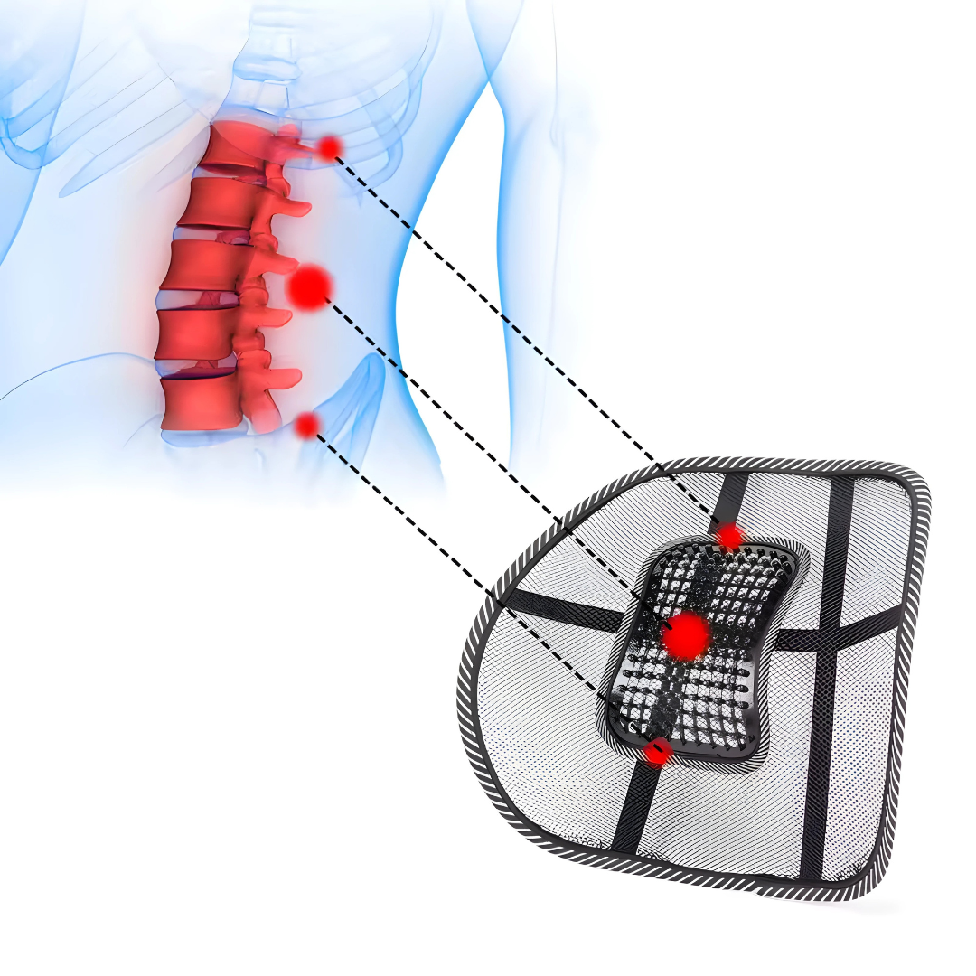 RESPALDO LUMBAR – Comodidad y soporte para tu espalda baja