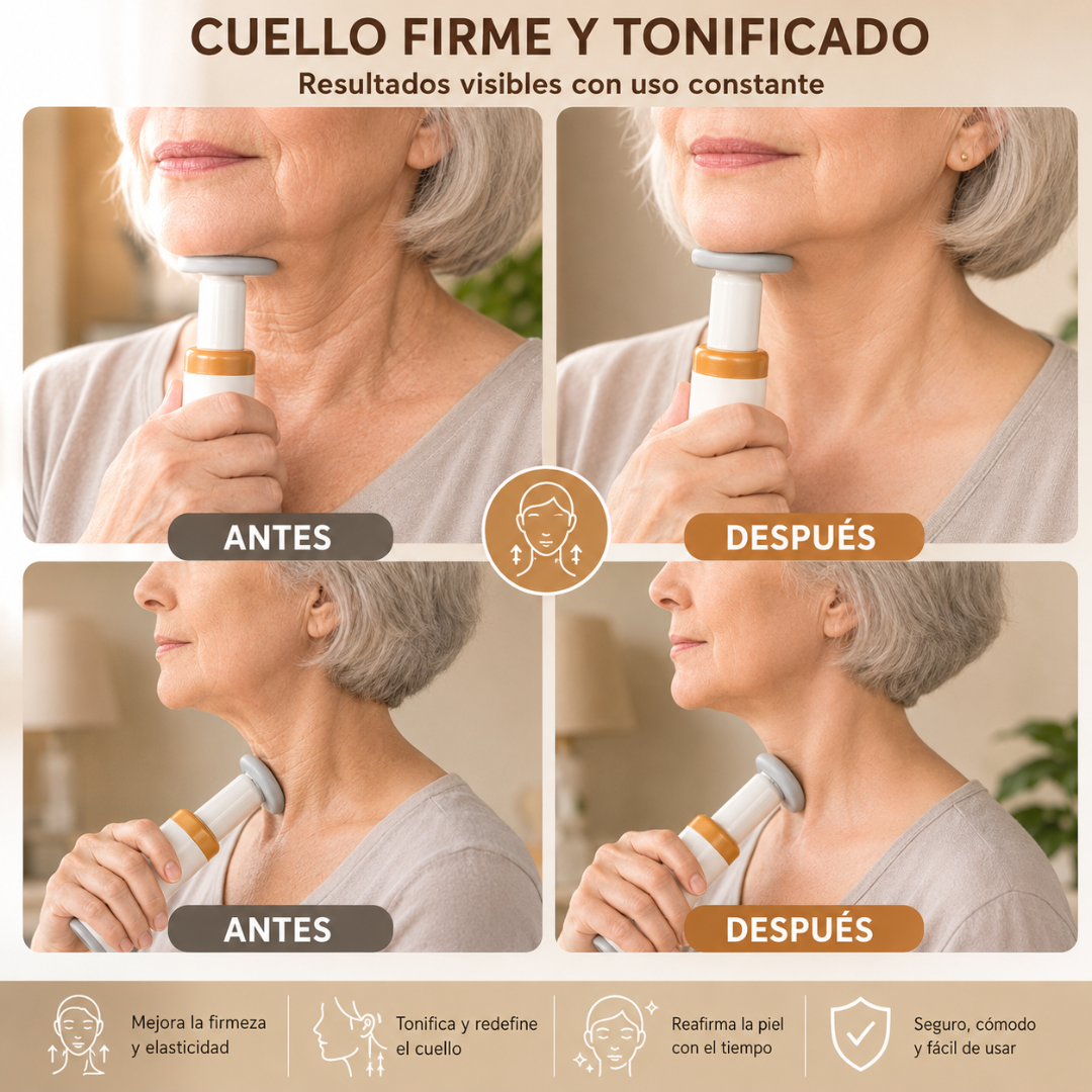 MASAJEADOR DE CUELLO CON SUCCIÓN AL VACÍO – Apoyo externo para relajar el cuello y acompañar tu bienestar al tragar