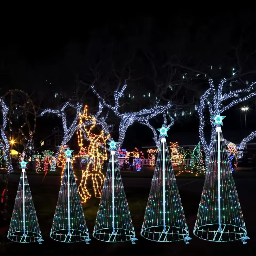 ARBOL DE NAVIDAD LED – Iluminación mágica y diseño moderno para tu hogar