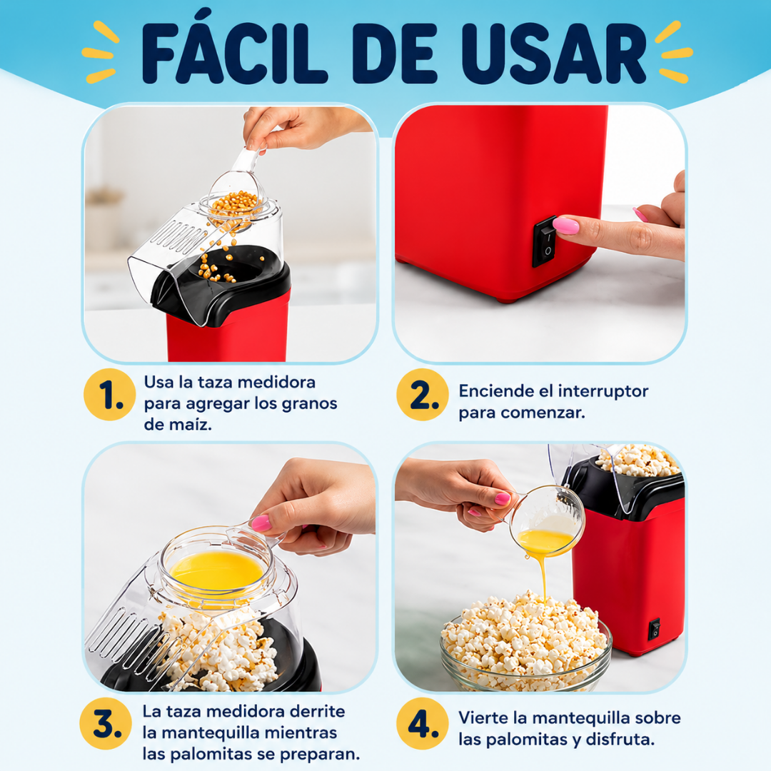 POPOROPERA – Palomitas más ligeras, recién hechas y listas para compartir