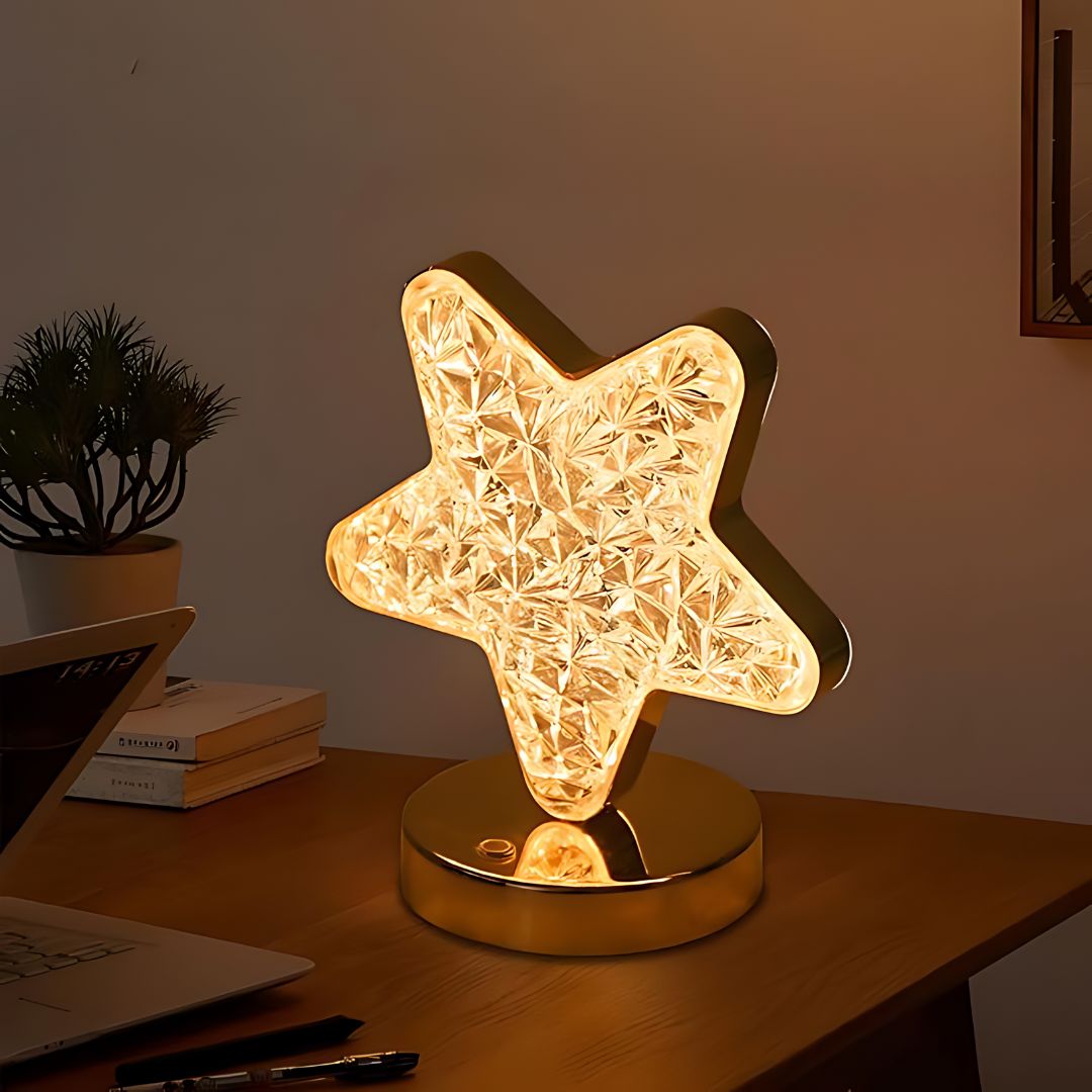 LÁMPARA DE MESA ESTRELLA – Iluminación mágica para cada momento