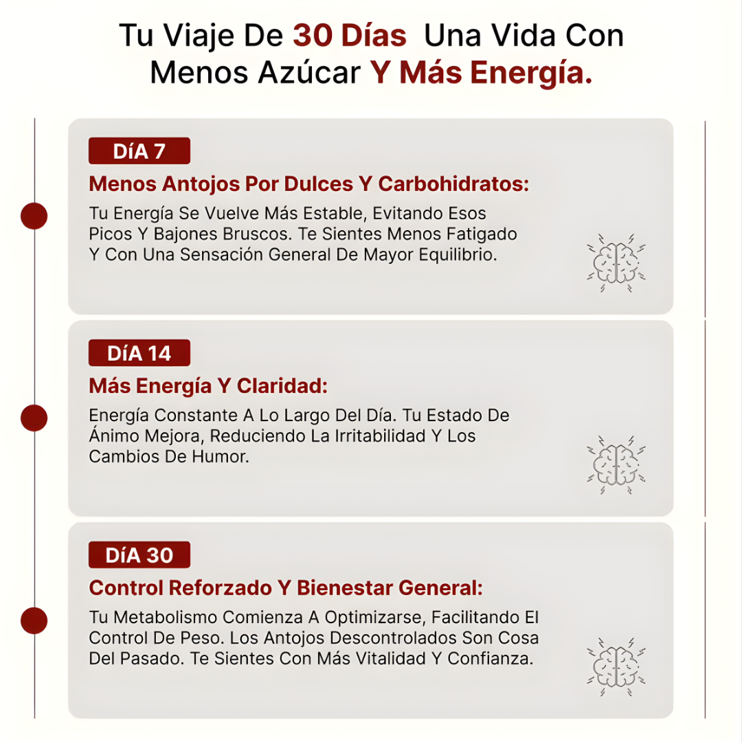 BLOOD SUGAR — Equilibrio natural del azúcar, energía estable y sin los altibajos que cansancio te dejan