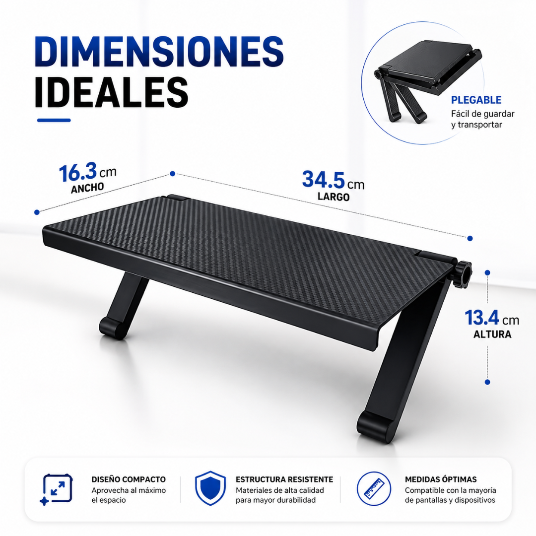 ORGANIZADOR PARA TV – Ordena modem, control y accesorios sin ocupar espacio extra