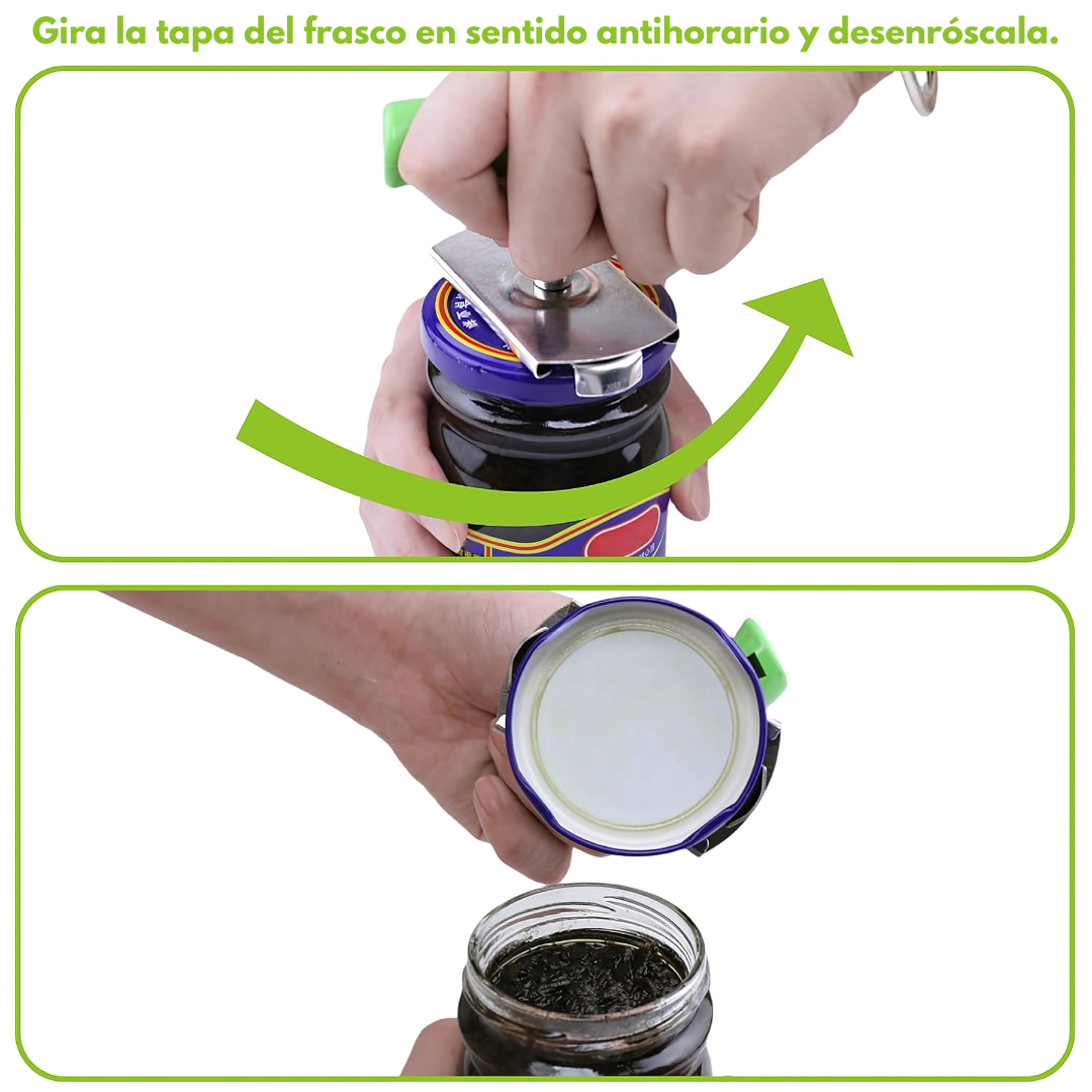 ABREFÁCIL DE TAPAS – Abre frascos sin esfuerzo ni dolor en las manos
