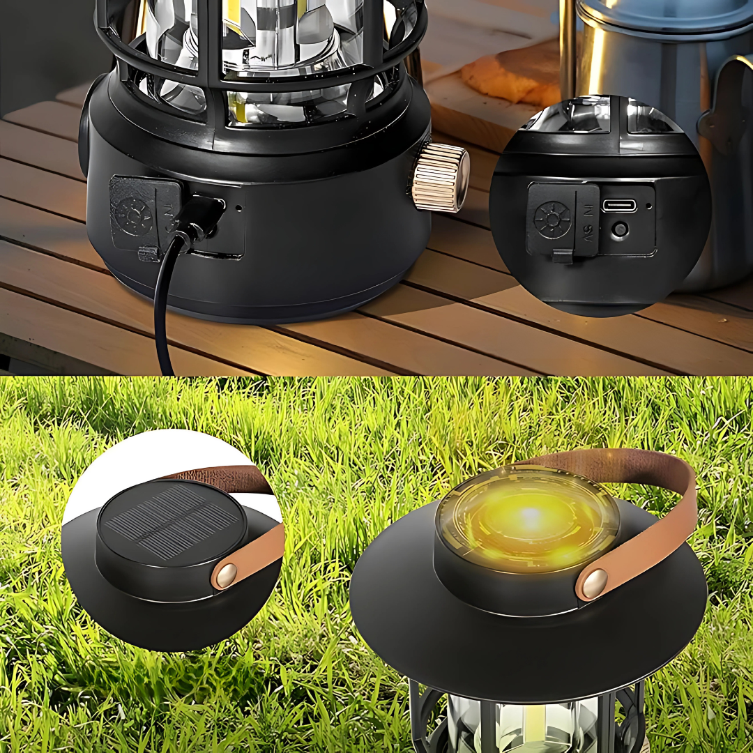 CAMPING LAMP – Iluminación confiable para tus aventuras