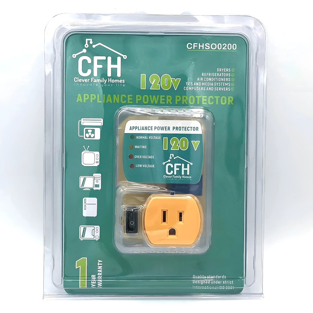 PROTECTOR DE VOLTAJE 120V – Protege tus electrodomésticos de fallas eléctricas
