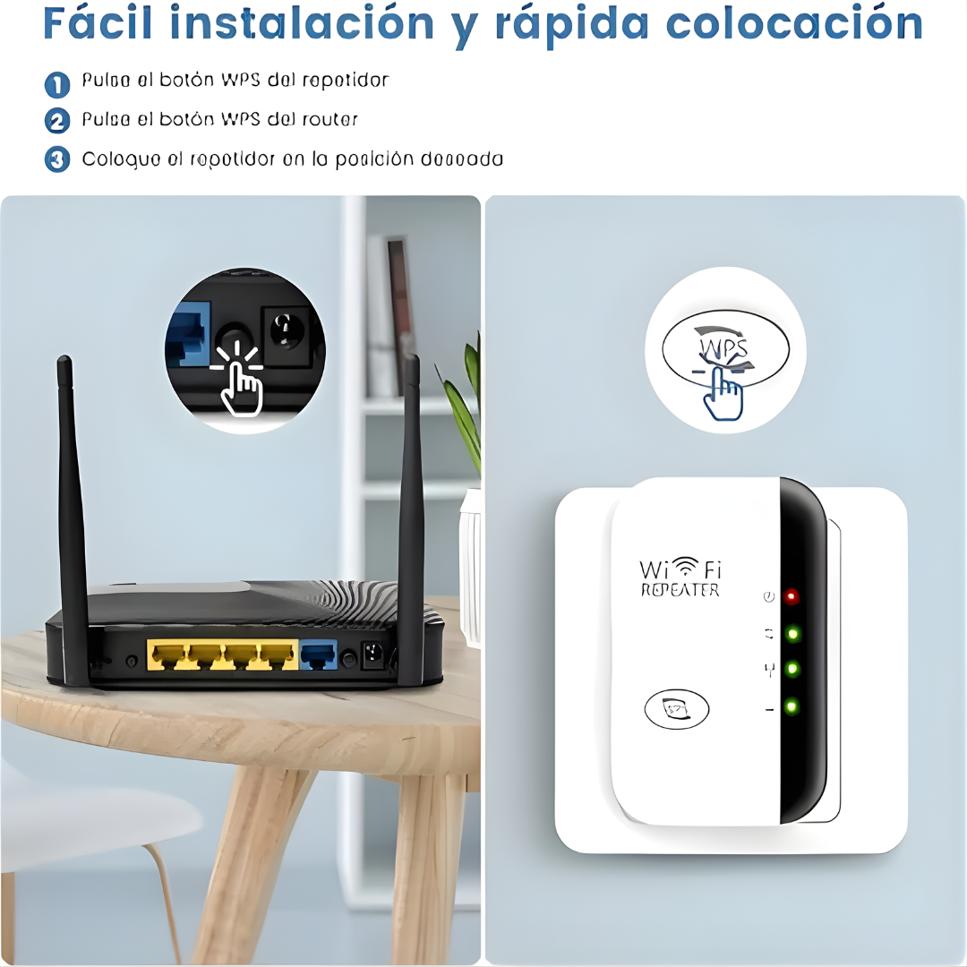 AMPLIFICADOR WIFI – Señal más fuerte en casa sin pagar un internet más caro