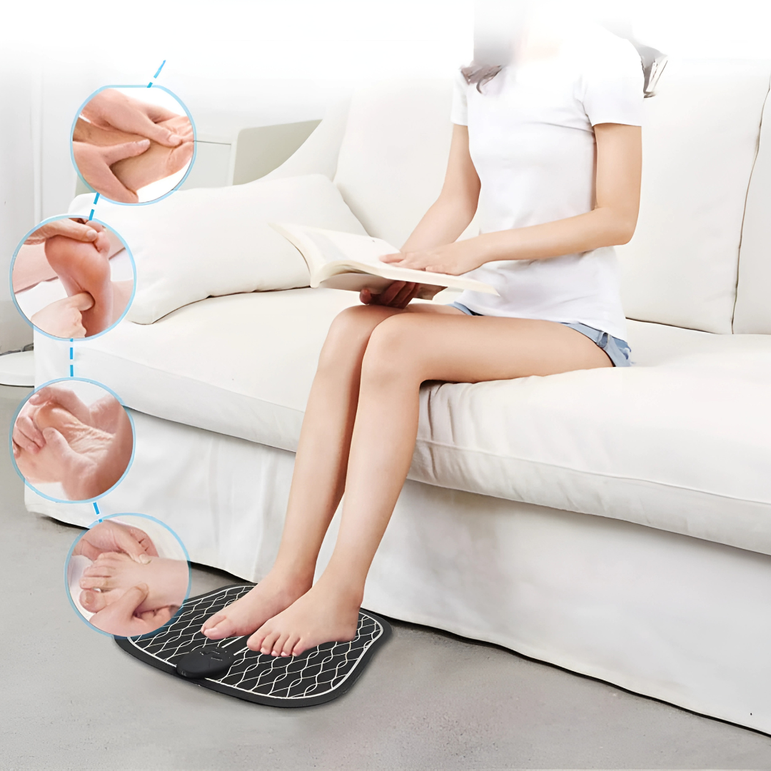 Electroestimulador Muscular CorePulse™ – Tonifica tu cuerpo y relaja tus pies sin salir de casa