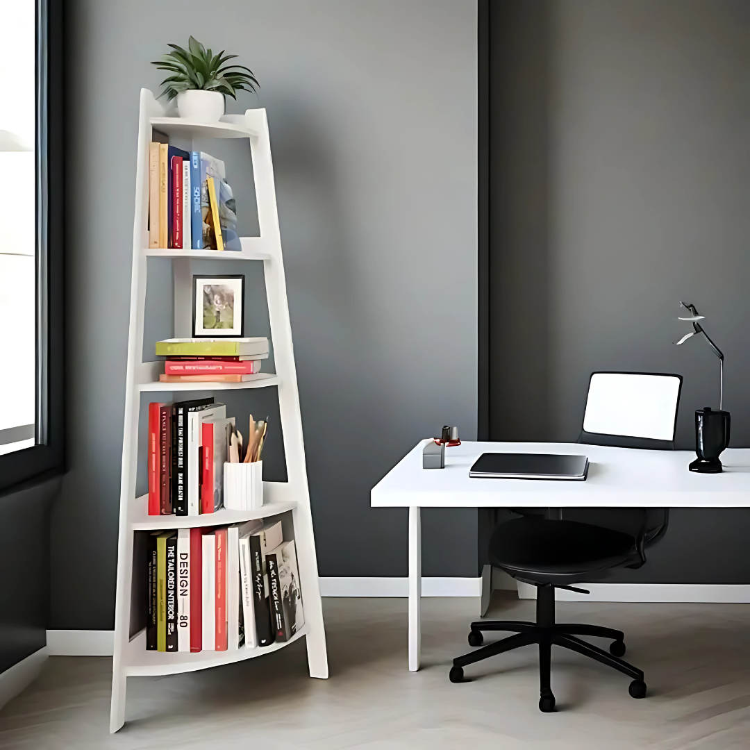 ESTANTE ESQUINERO MODERNO – Aprovecha cada rincón de tu hogar con estilo