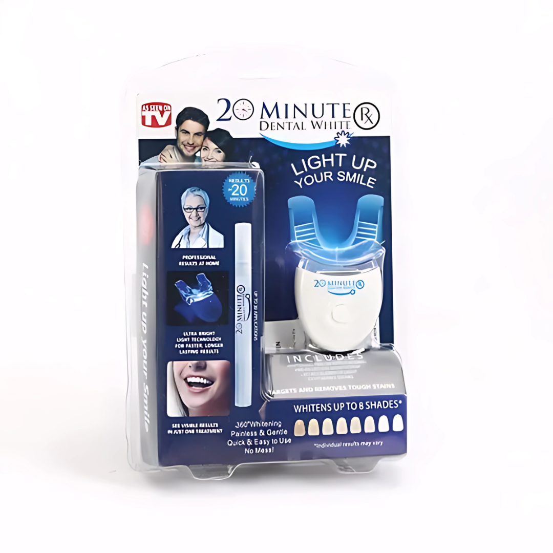 KIT BLANQUEADOR DENTAL – Sonríe con seguridad y dientes visiblemente más blancos
