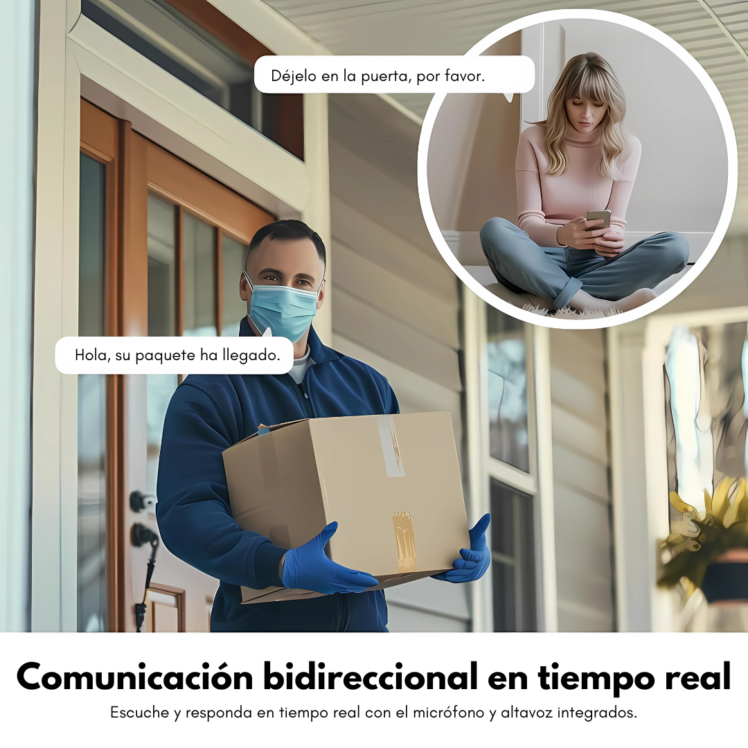 CÁMARA JORTAN JT 8177 – Monitoreo 360°, visión nocturna y control desde tu celular